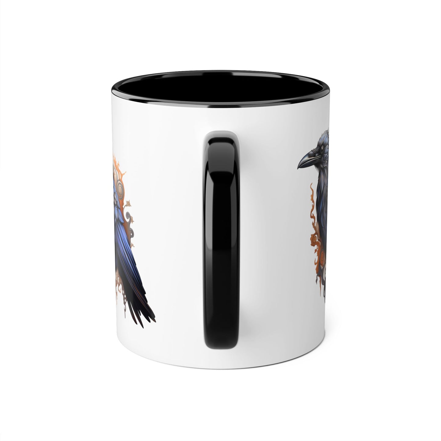 Raven 11 0z two tone ceramic mug