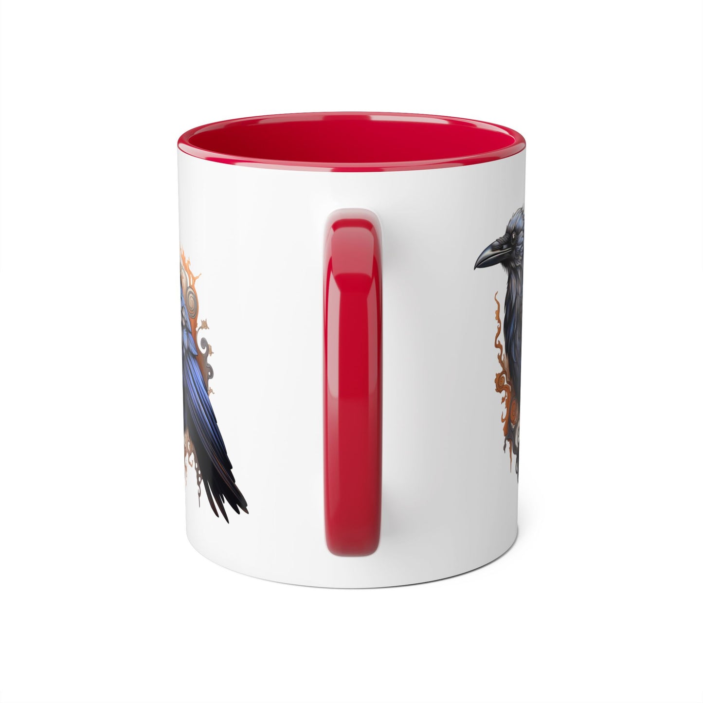 Raven 11 0z two tone ceramic mug