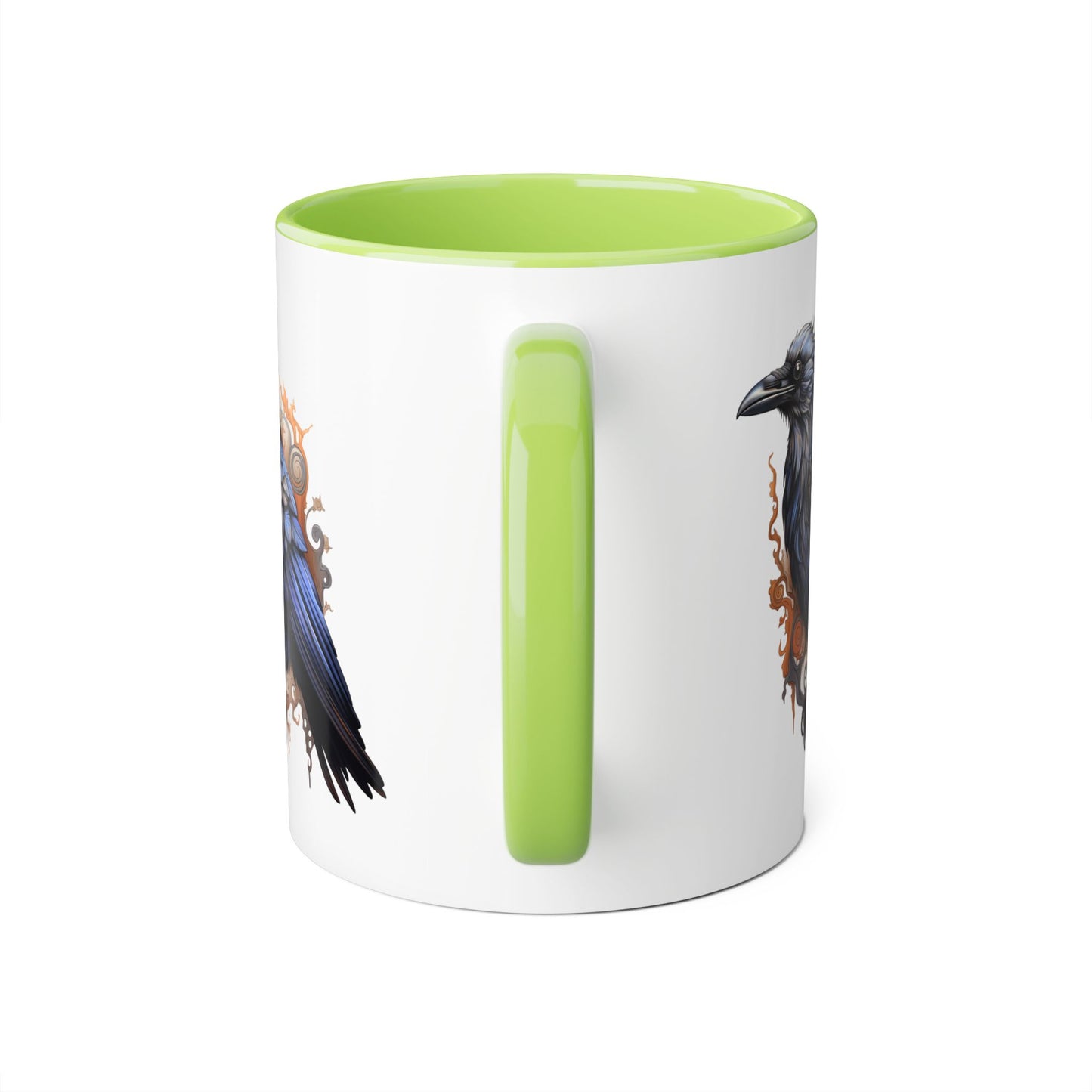 Raven 11 0z two tone ceramic mug