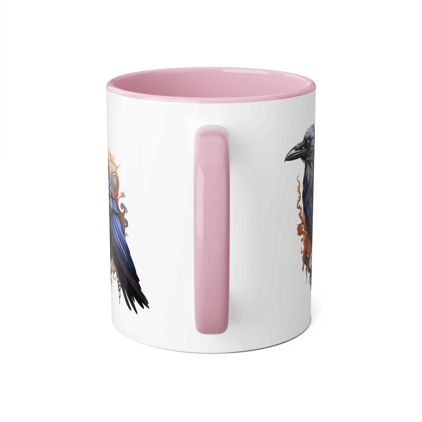 Raven 11 0z two tone ceramic mug