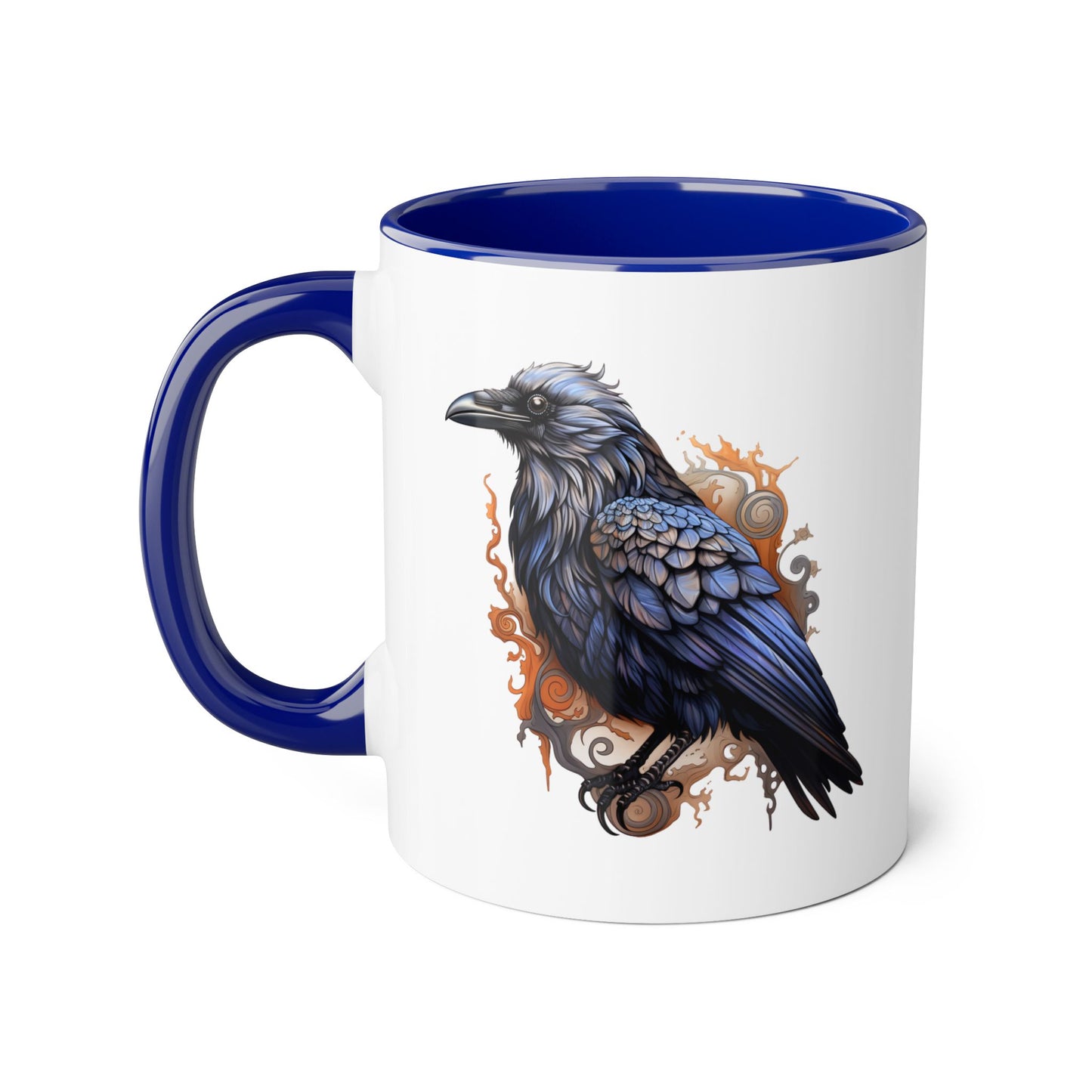 Raven 11 0z two tone ceramic mug