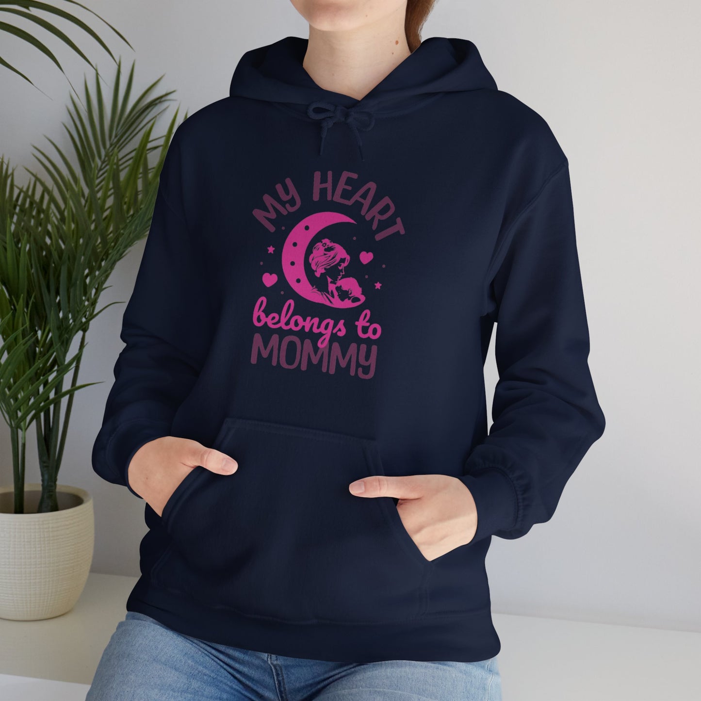 My Heart Belongs To Mommy Hoodie.