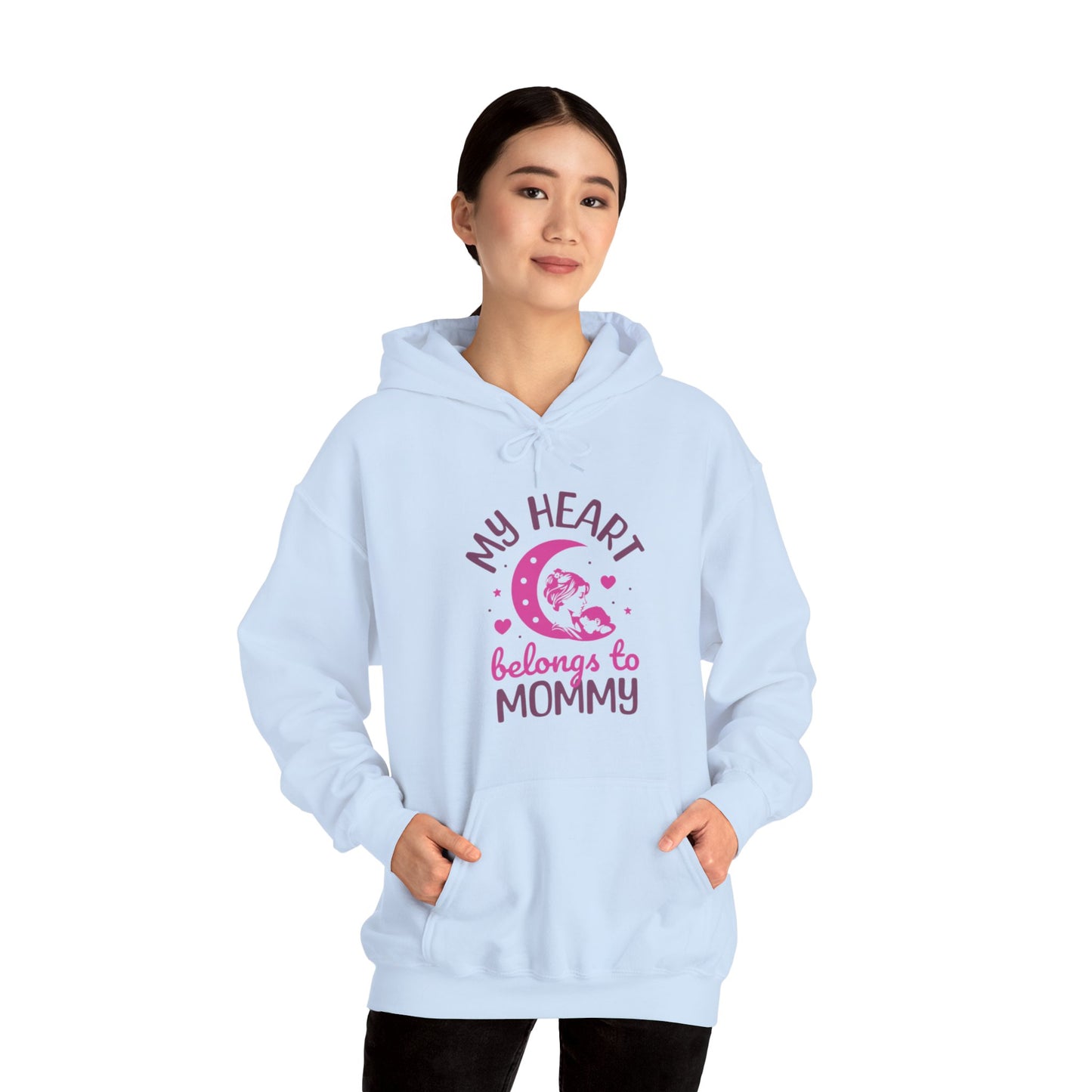 My Heart Belongs To Mommy Hoodie.