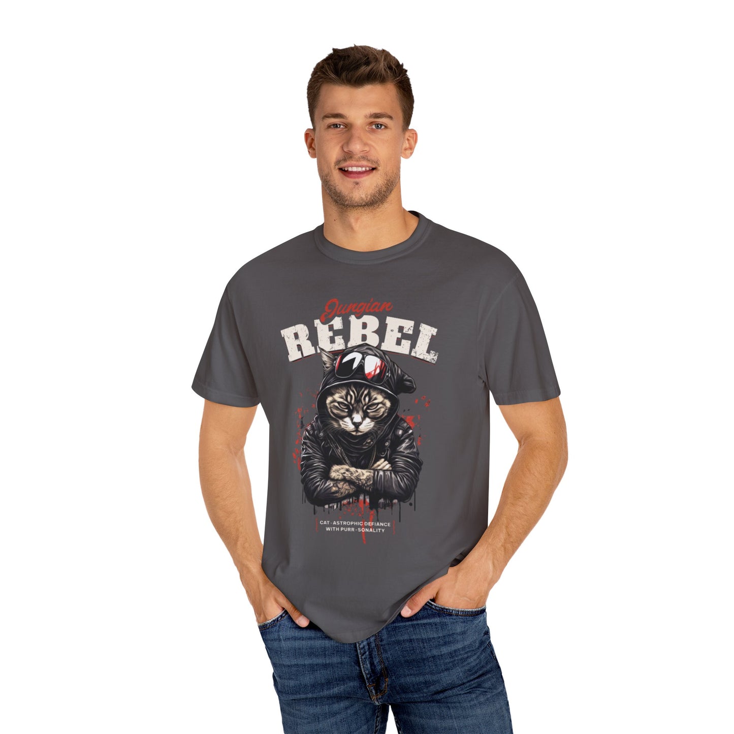 Men's Rebel Cat. T-Shirt