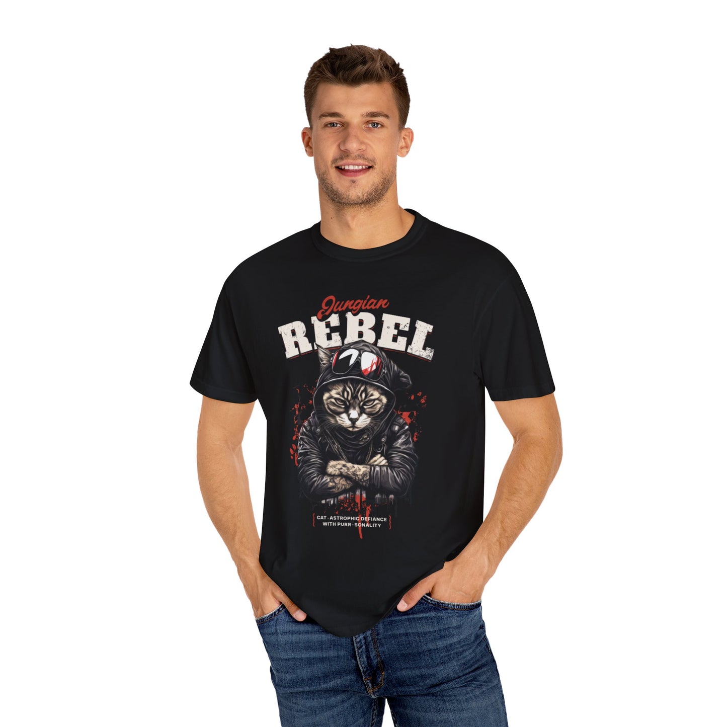 Men's Rebel Cat. T-Shirt