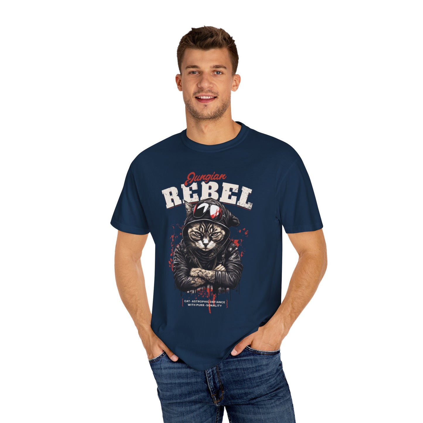 Men's Rebel Cat. T-Shirt
