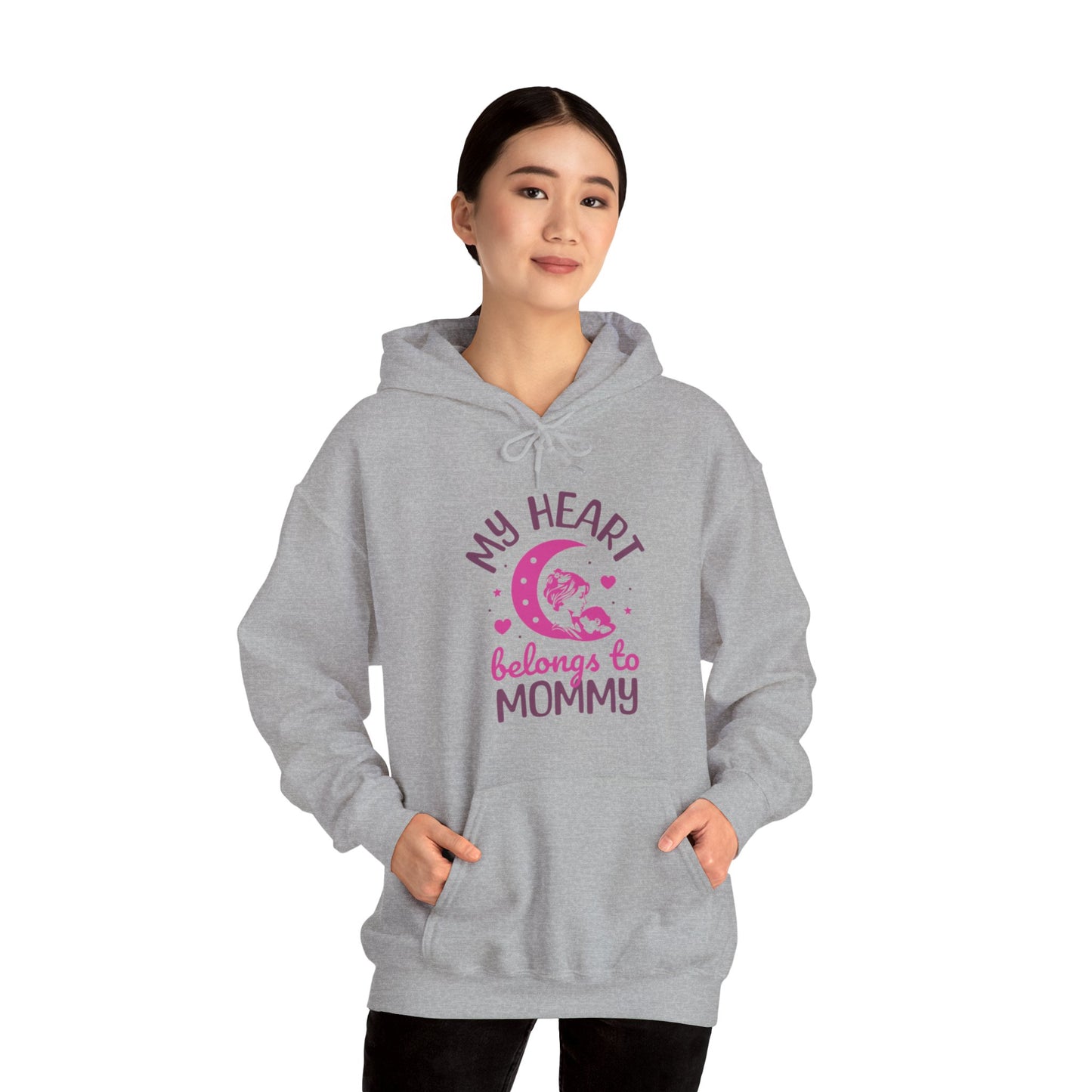 My Heart Belongs To Mommy Hoodie.