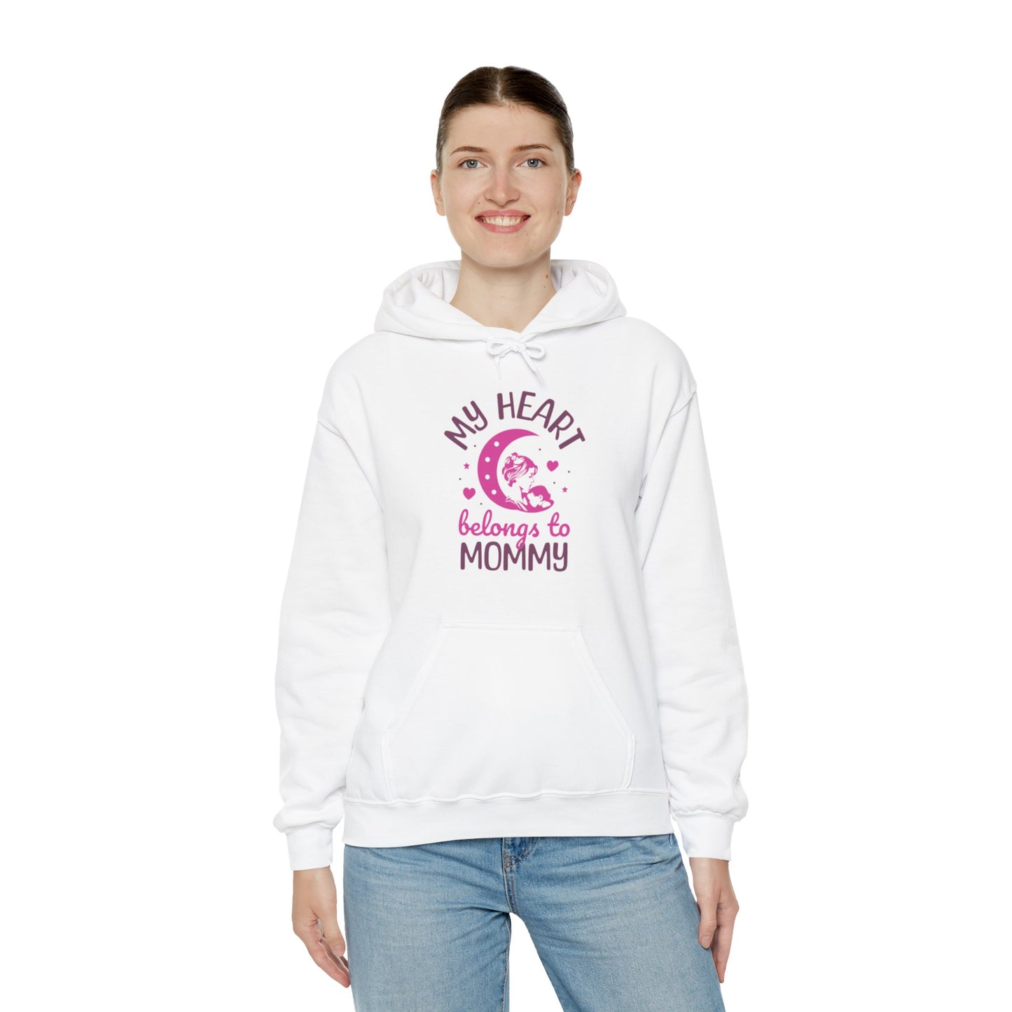 My Heart Belongs To Mommy Hoodie.