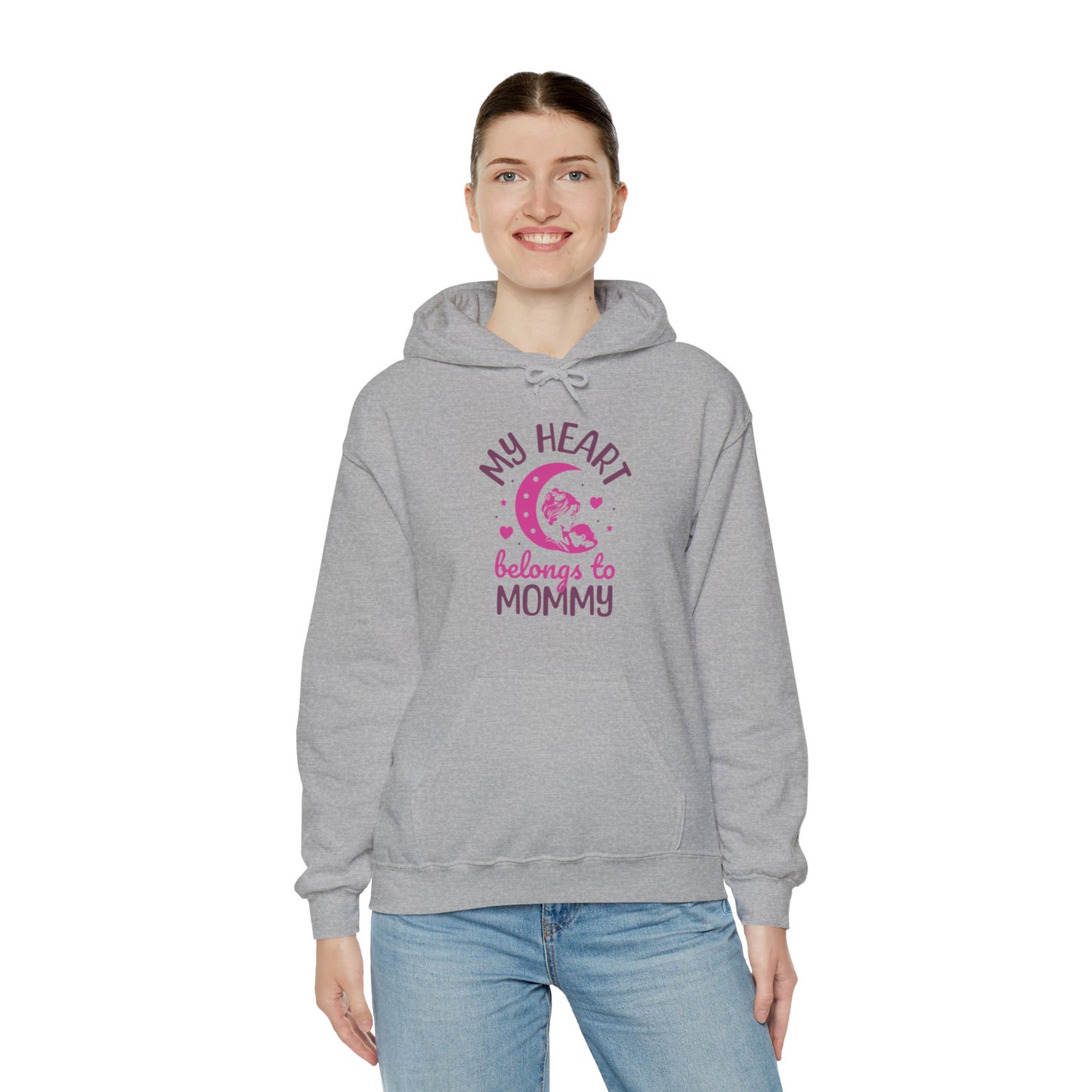 My Heart Belongs To Mommy Hoodie.