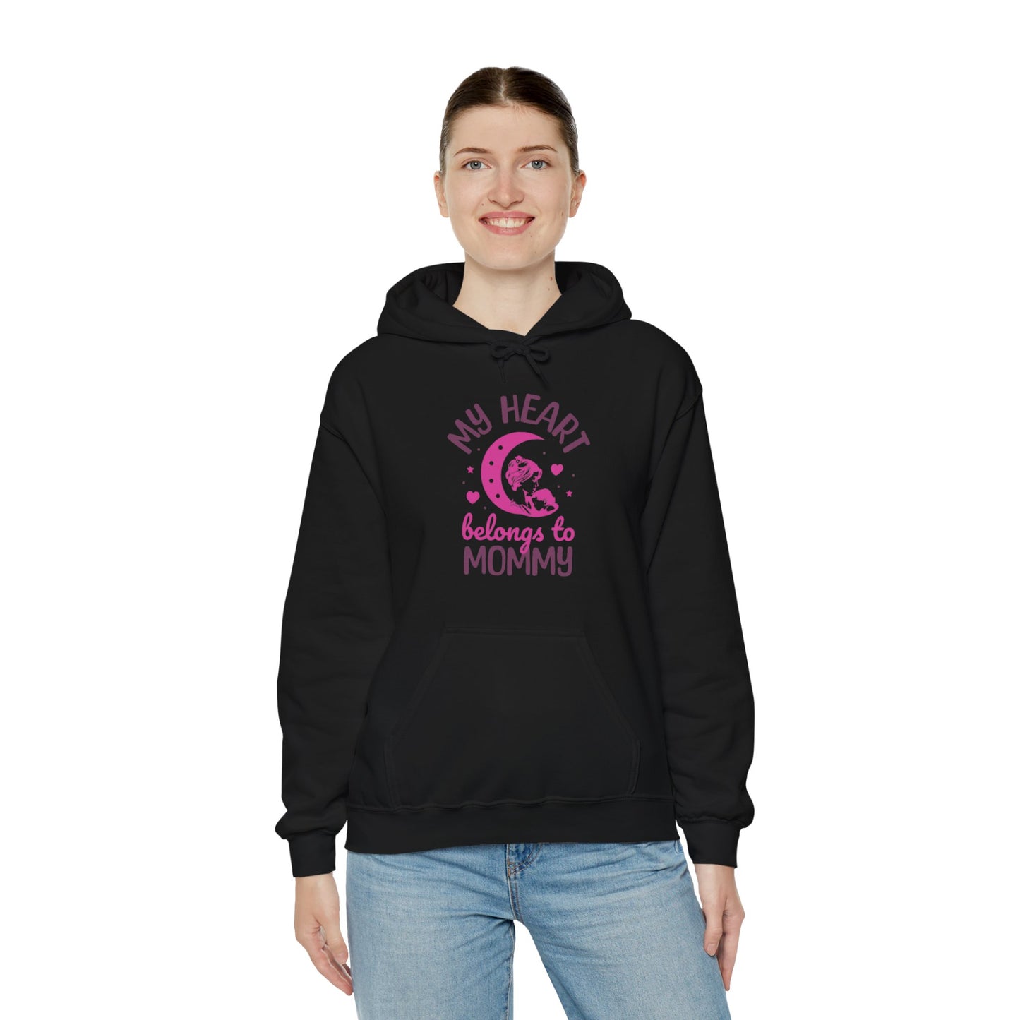 My Heart Belongs To Mommy Hoodie.