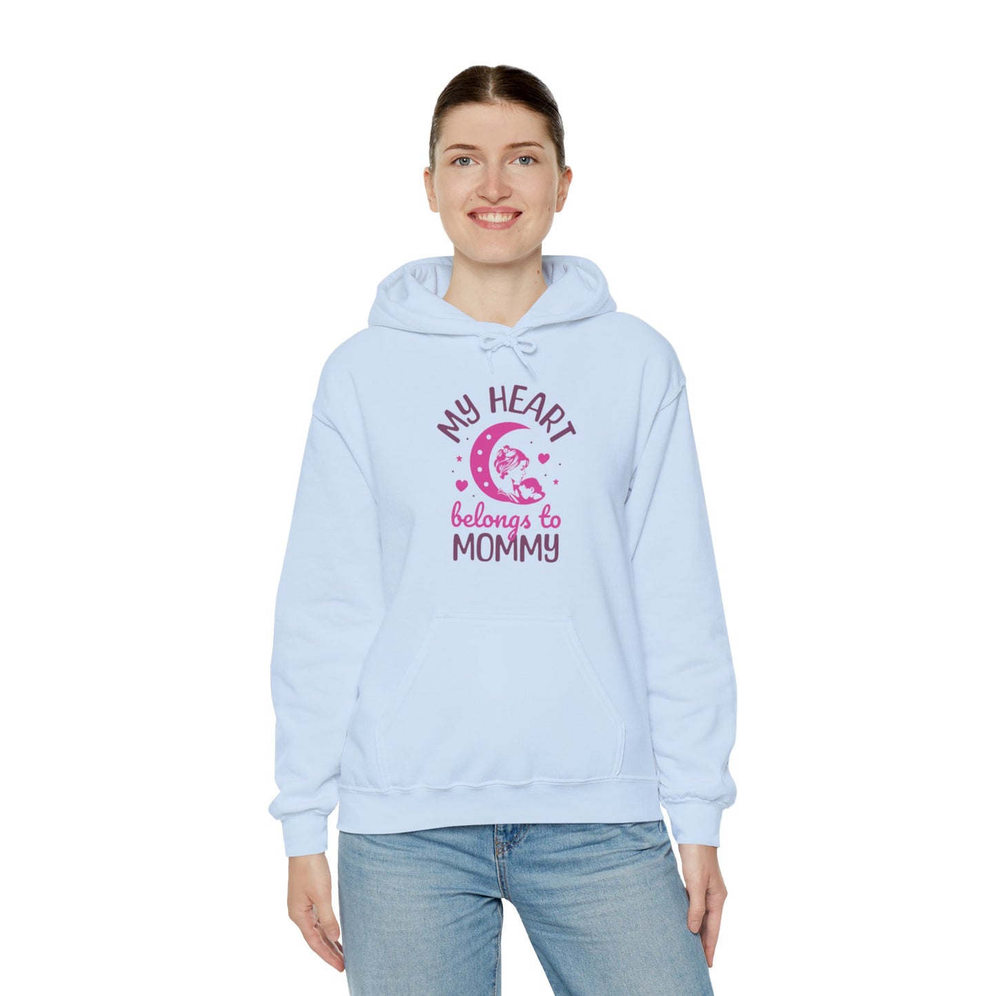 My Heart Belongs To Mommy Hoodie.