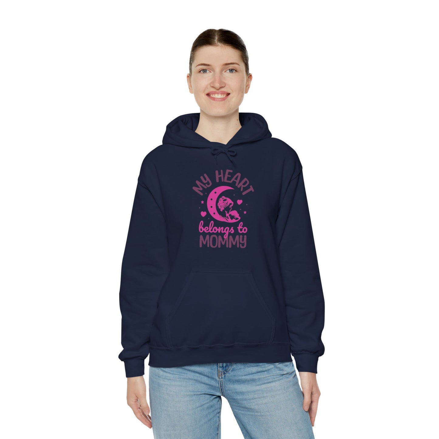 My Heart Belongs To Mommy Hoodie.