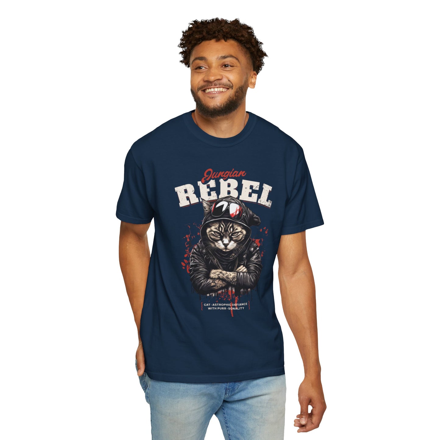 Men's Rebel Cat. T-Shirt