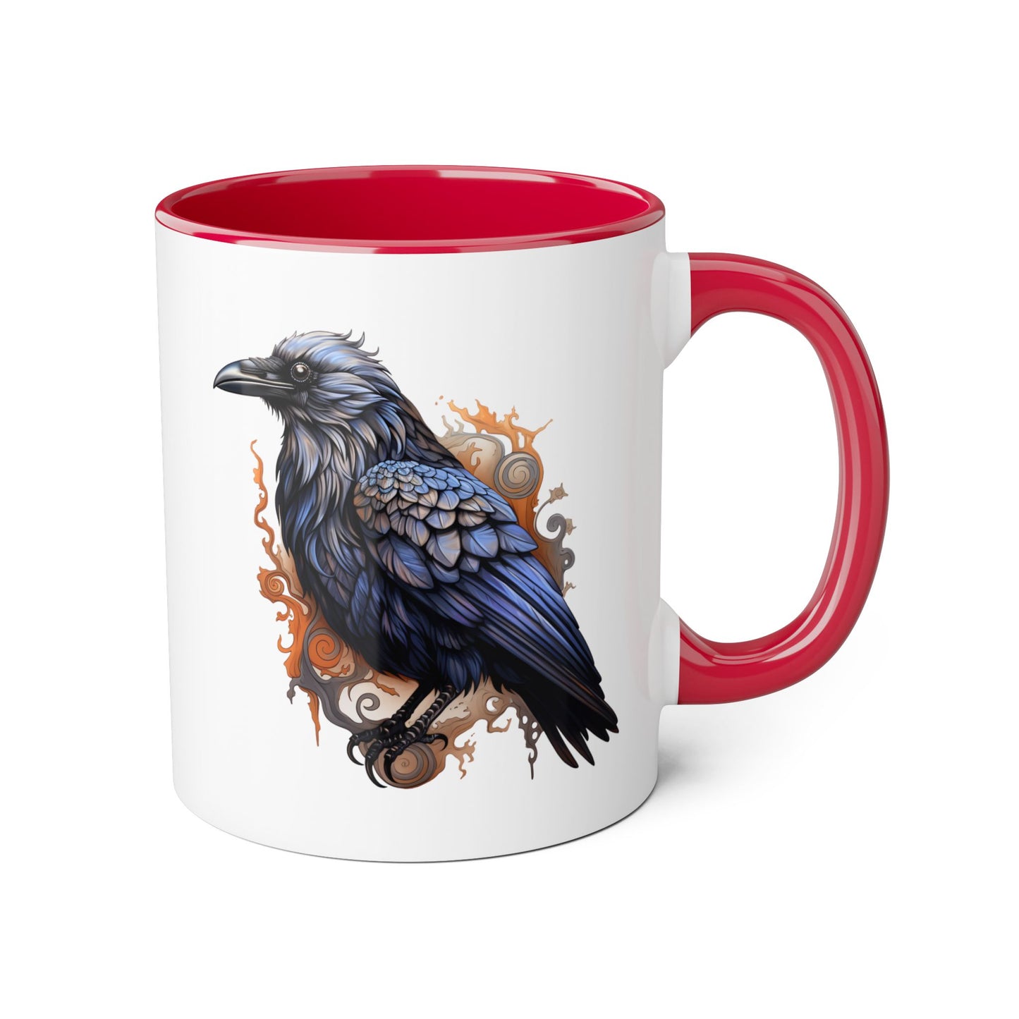 Raven 11 0z two tone ceramic mug