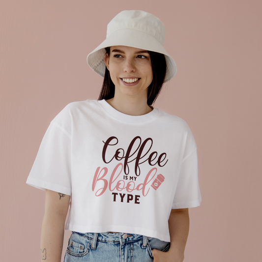 Women's Coffee Crop Top