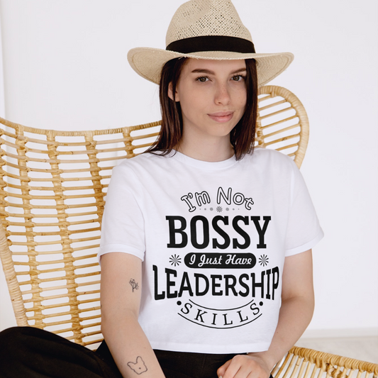 Women's Bossy Crop Top