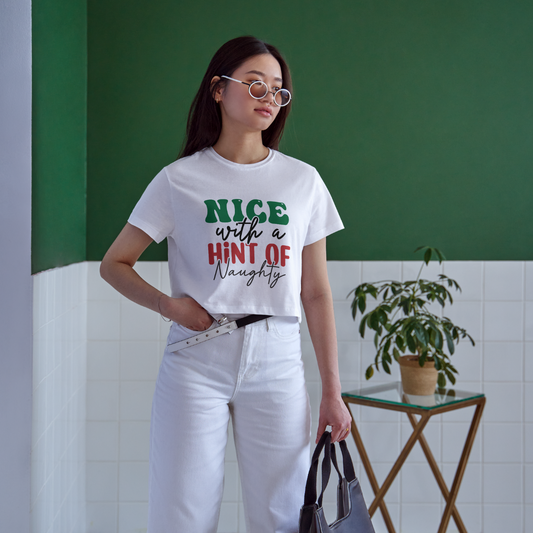 Women's Naughty Crop Top