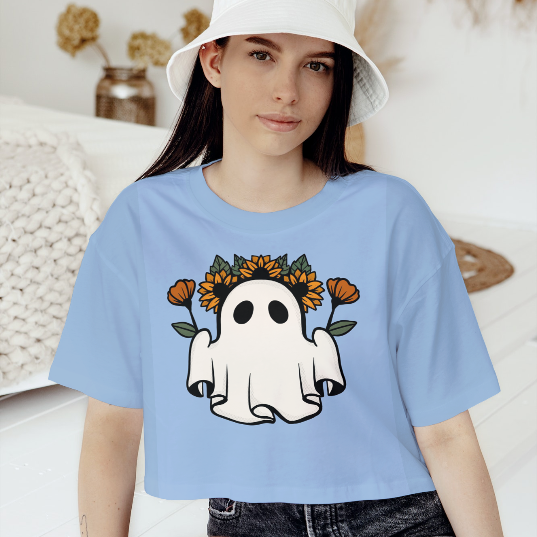 Women's Ghost Crop Top