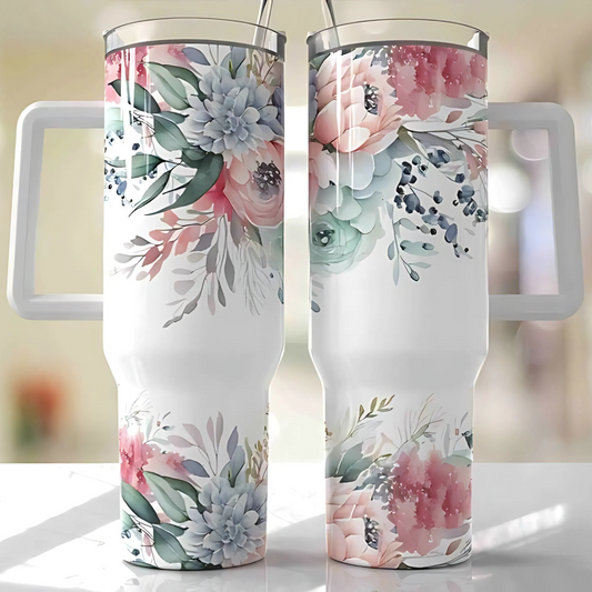 Big jack Stanley dupe 40oz floral print