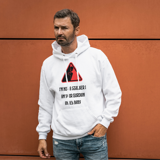 I'm Not a Stalker Men's Valentines Hoodie