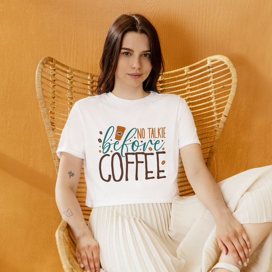 Women's No Talkie Crop Top