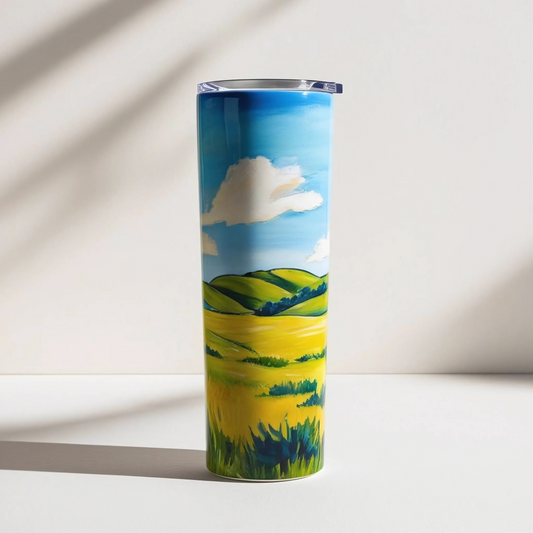 Skinny tumbler 20oz landscape print