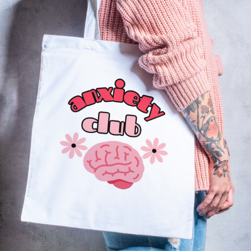 Anxiety Club Tote bag