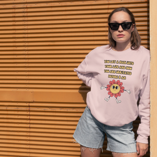 Irritated Before 9 Am Women's Sweater