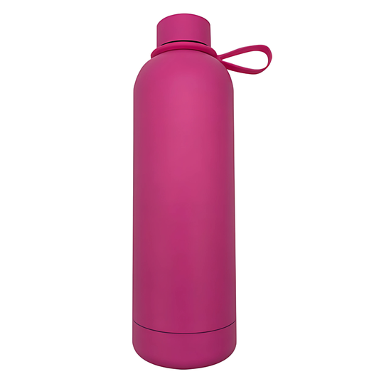 Double Wall Stainless Steel Engraving Luxury 750ml Water Tommy Pink
