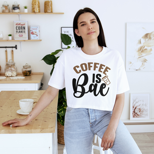 Women's Coffee Bae Crop Top