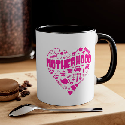 Motherhood. Two Tone Mug