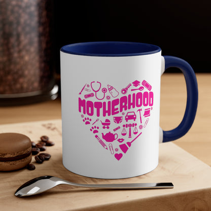 Motherhood. Two Tone Mug