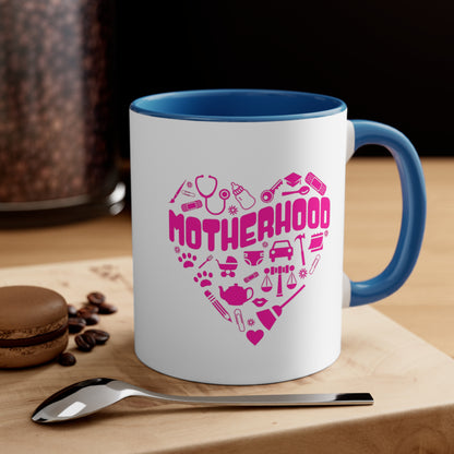 Motherhood. Two Tone Mug