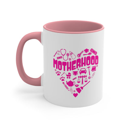 Motherhood. Two Tone Mug