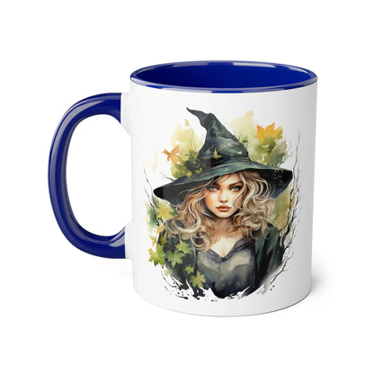 Witchy Vibes Accent Mug - 11oz Coffee Cup with Enchanting Caffeine Design