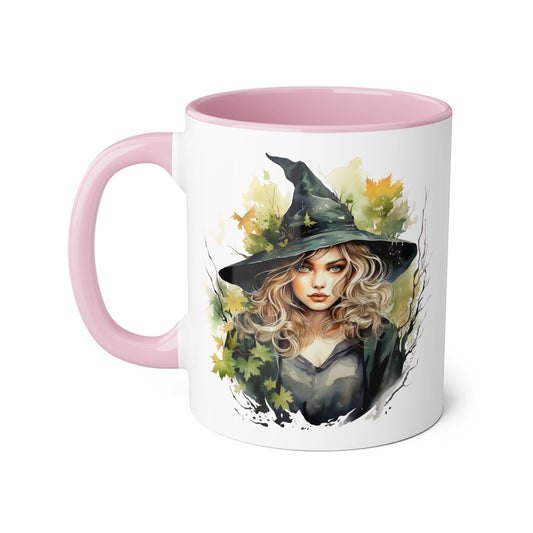 Witchy Vibes Accent Mug - 11oz Coffee Cup with Enchanting Caffeine Design