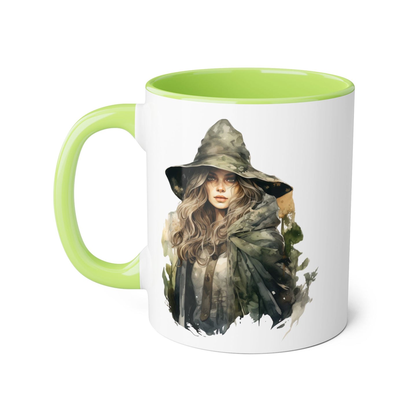 Witchy Vibes Accent Mug - 11oz Coffee Cup with Enchanting Caffeine Design