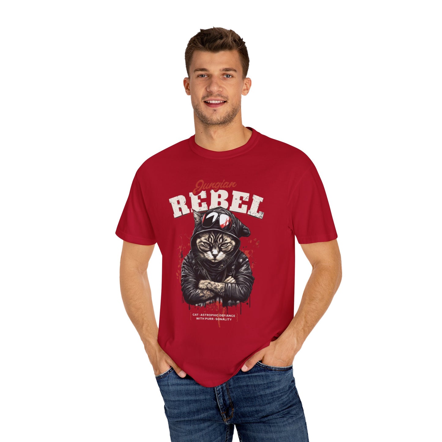 Men's Rebel Cat. T-Shirt