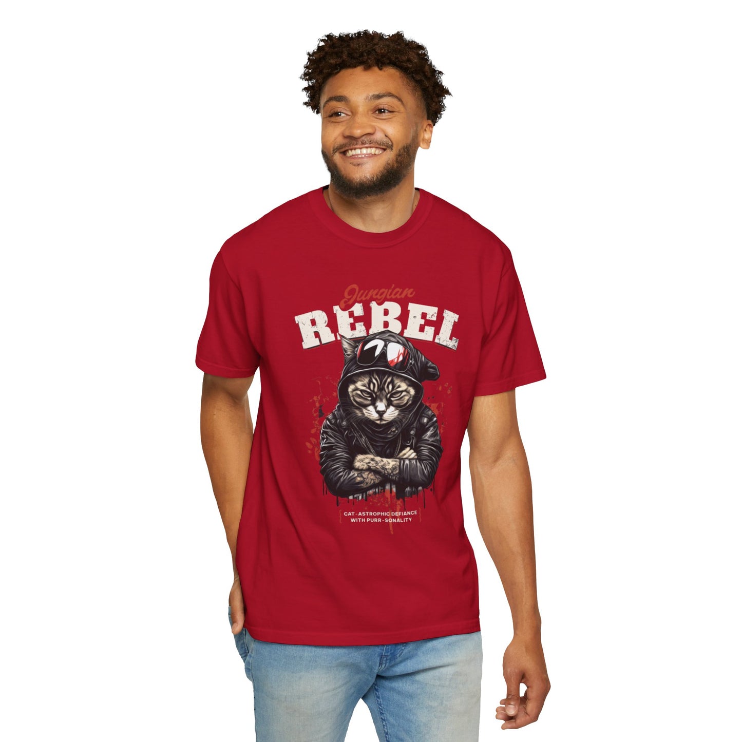Men's Rebel Cat. T-Shirt