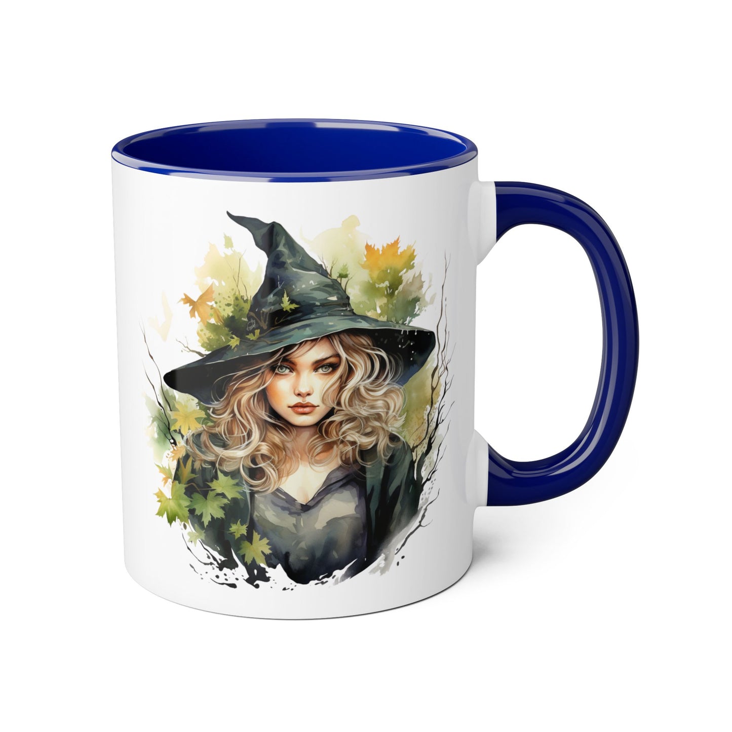 Witchy Vibes Accent Mug - 11oz Coffee Cup with Enchanting Caffeine Design